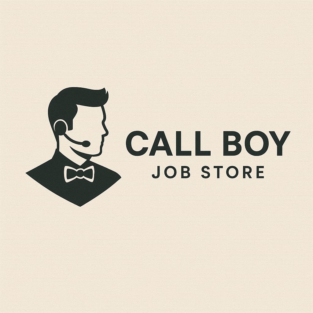CALL BOY JOB APPLY ONLINE TODAY