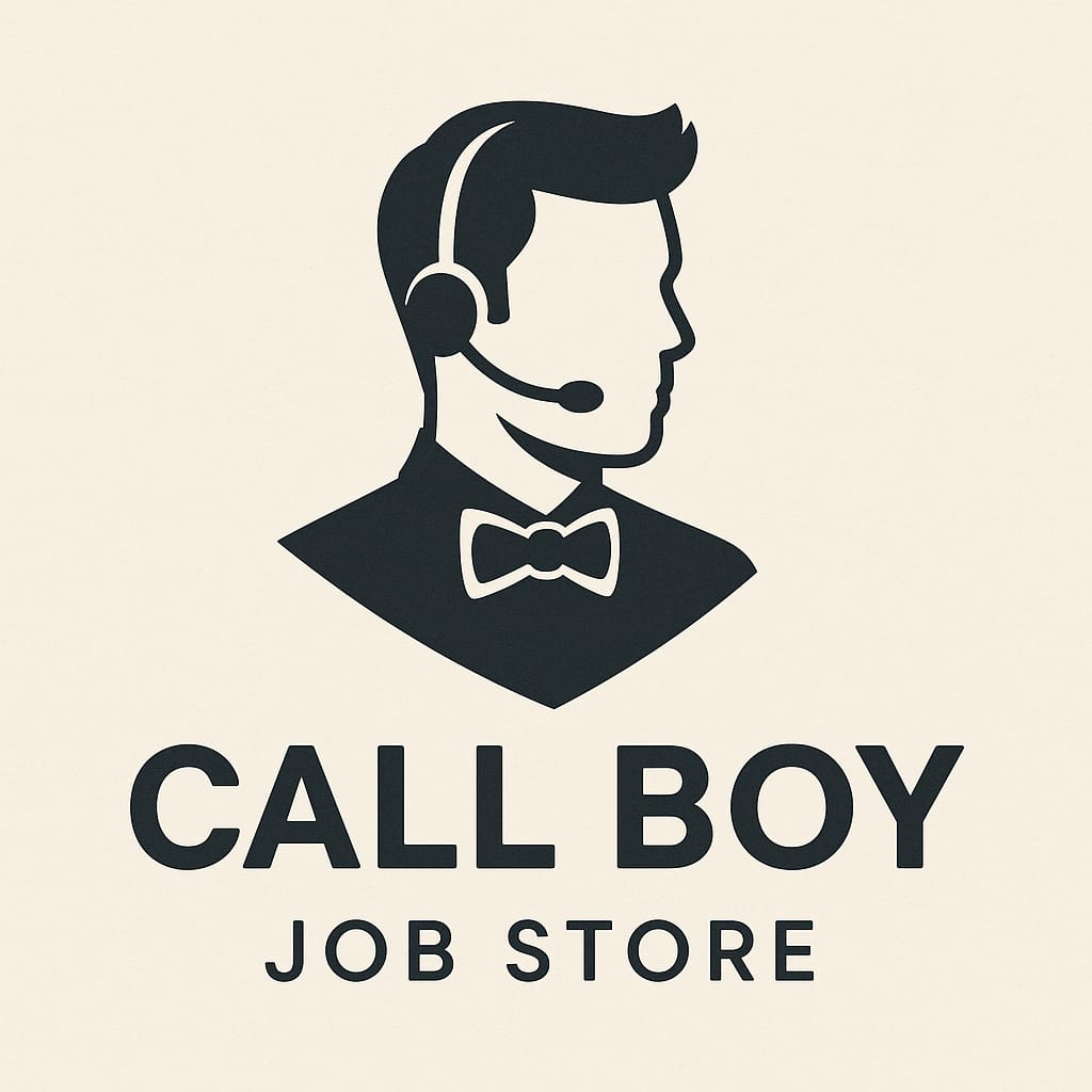 CALL BOY JOB APPLY ONLINE TODAY