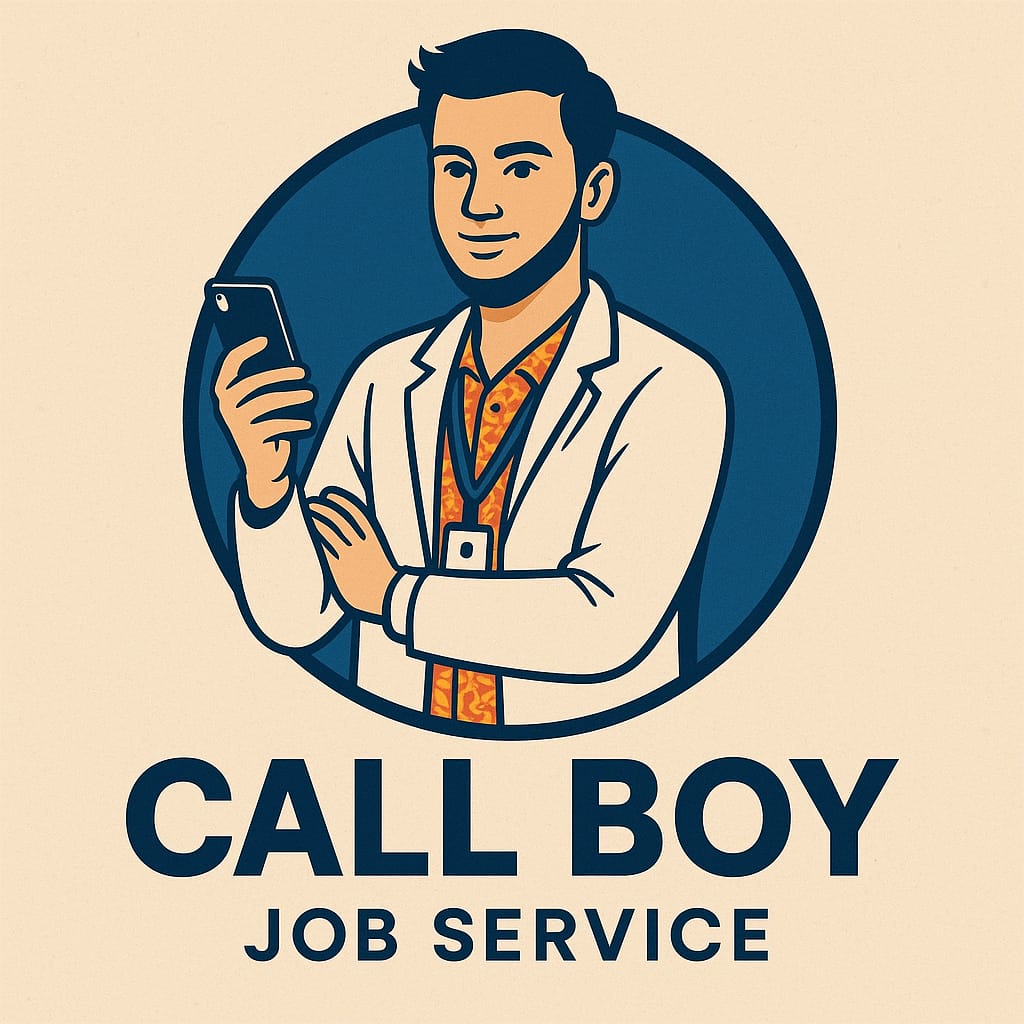 CALL BOY JOB APPLY ONLINE TODAY